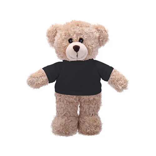 Soft Plush Tan Teddy Bear with Tee