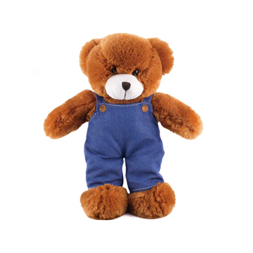 Stuffed Animal in Blue Jean 8"