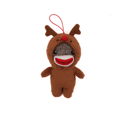 Sockiez Reindeer Ornament 4"