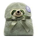 Weighted Sloth Hoodie Blanket-4