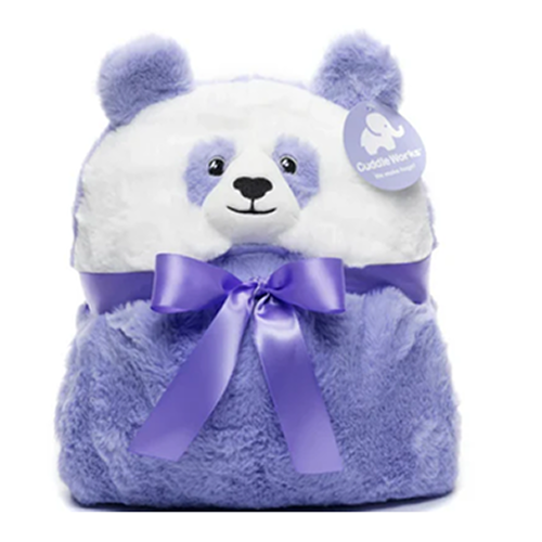 Panda Weighted Hoodie Blanket