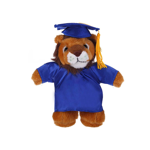 Graduation Lion Plush 8" - 0