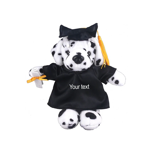 Graduation Dalmatian Stuffed Animal 12" - 0