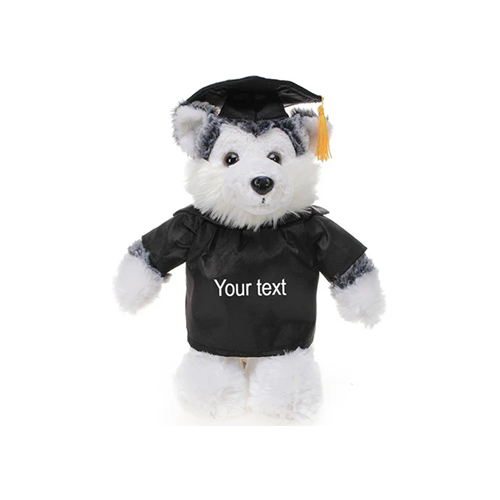 Graduation Stuffed Animal Gift 8"