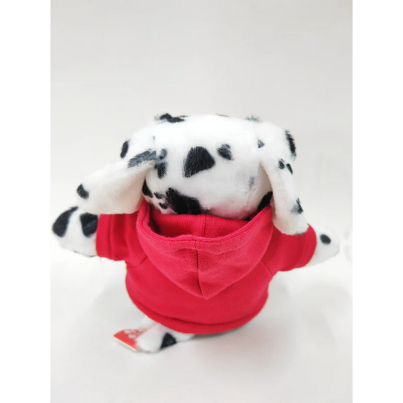 Dalmatian with Red Hoodie 8"