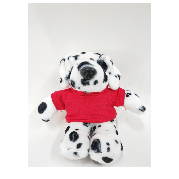 Dalmatian with Red Hoodie 8"