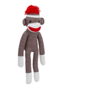 Sock Monkey 20" Brown-2