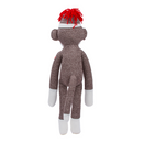 Sock Monkey 20" Brown-3
