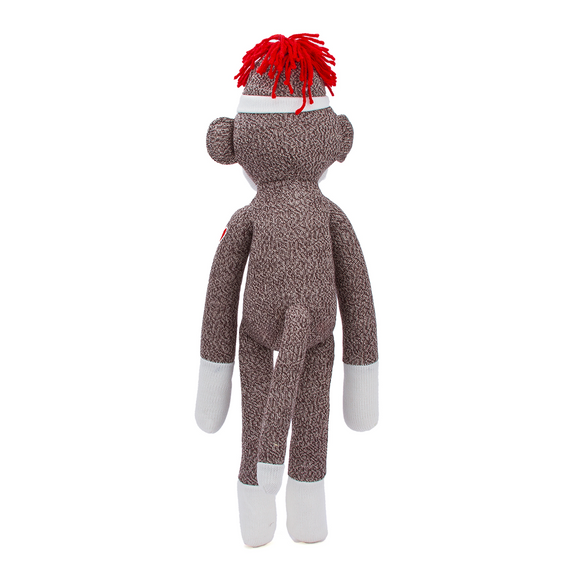 Sock Monkey 20" Brown