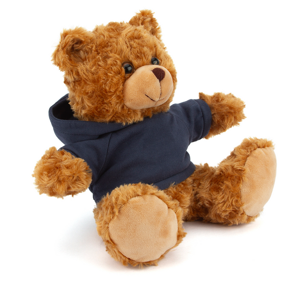 Customized Mocha Bear with Hoodie 11"
