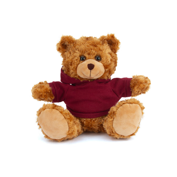Customized Mocha Bear with Hoodie 11"