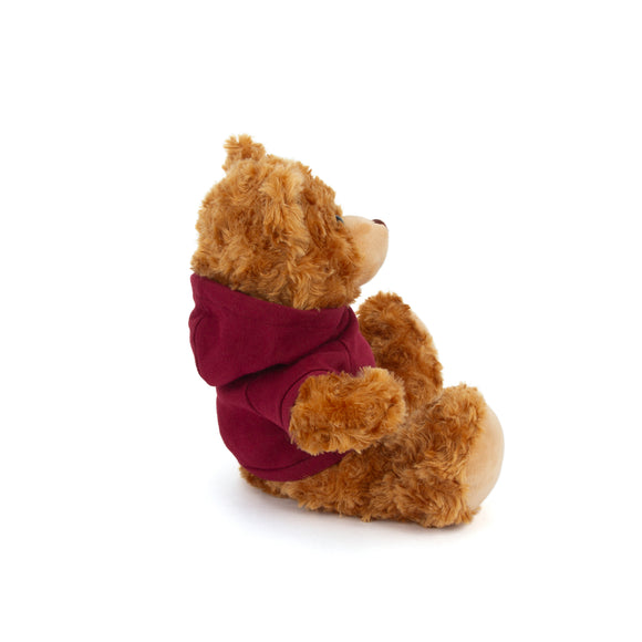 Customized Mocha Bear with Hoodie 11"