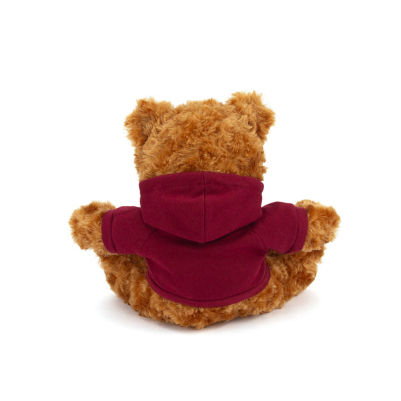 Customized Mocha Bear with Hoodie 11"