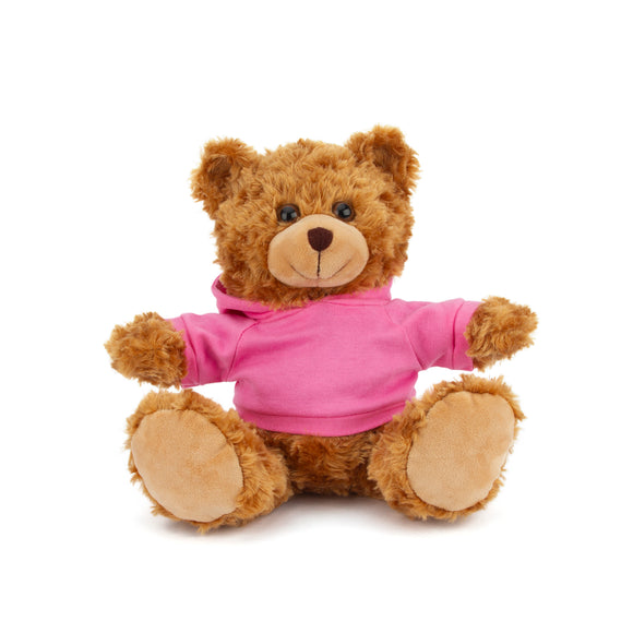 Customized Mocha Bear with Hoodie 11"