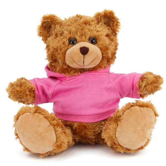 Customized Mocha Bear with Hoodie 11"