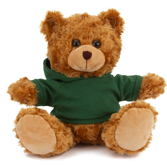 Customized Mocha Bear with Hoodie 11"