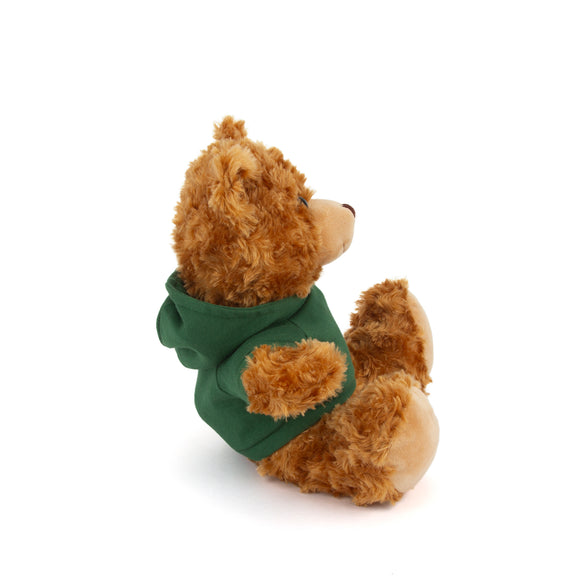 Customized Mocha Bear with Hoodie 11"