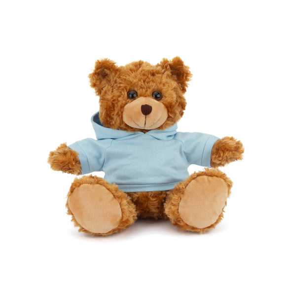 Customized Mocha Bear with Hoodie 11"