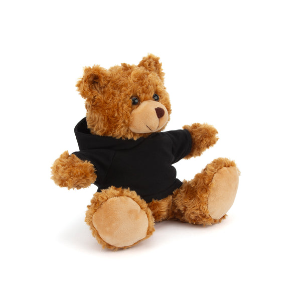 Customized Mocha Bear with Hoodie 11"