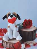 Valentine Pawpals Dog 8''-8