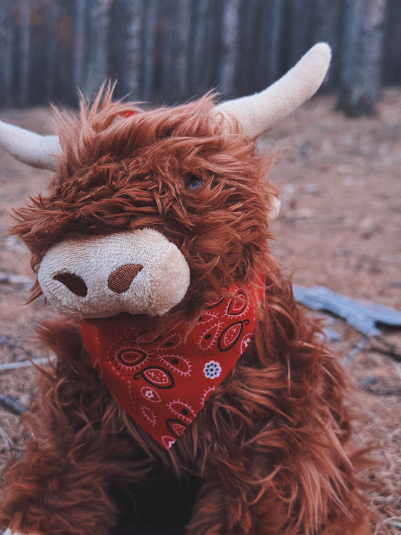 Highland Cow with Moo Sound 10"