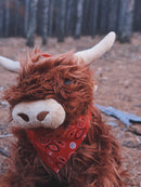 Highland Cow with Moo Sound 10"-7