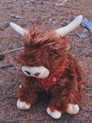 Highland Cow with Moo Sound 10"-5