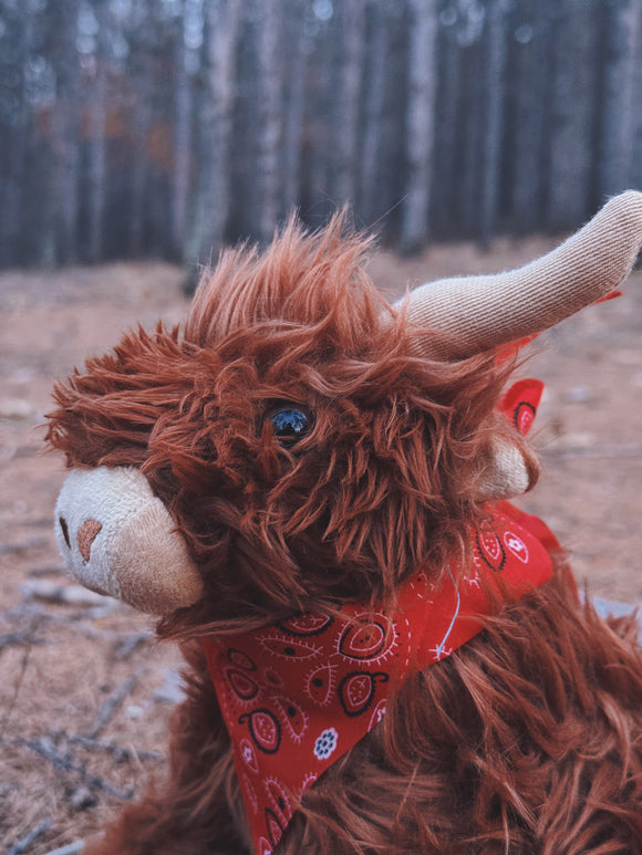 Highland Cow with Moo Sound 10"