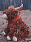 Highland Cow with Moo Sound 10"-10