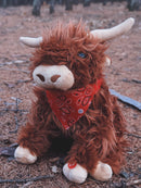 Highland Cow with Moo Sound 10"-11