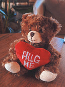 Valentine Mocha Bear Chocolate 6"-6