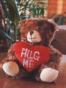 Valentine Mocha Bear Chocolate 6"-8