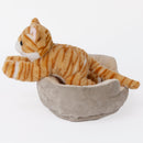 Cattery W/ tabby cat - additional plush stuffed animal photo 3