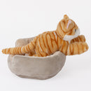 Cattery W/ tabby cat - additional plush stuffed animal photo 5