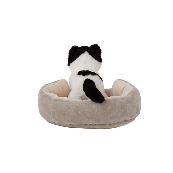 Cattery W/Black-and-White Cat - additional plush stuffed animal photo 14