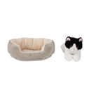 Cattery W/Black-and-White Cat - additional plush stuffed animal photo 17