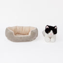 Cattery W/Black-and-White Cat - additional plush stuffed animal photo 16