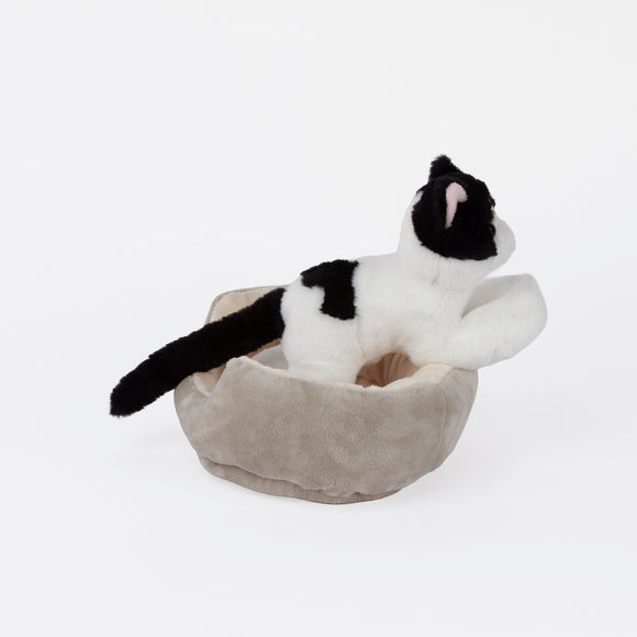 Cattery W/Black-and-White Cat - additional plush stuffed animal photo 29
