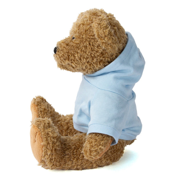 Oatmeal Bear with Hoodie 12"