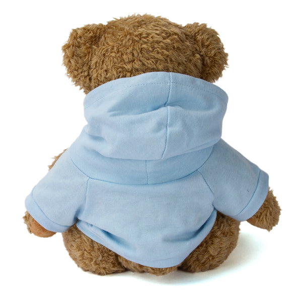 Oatmeal Bear with Hoodie 12"