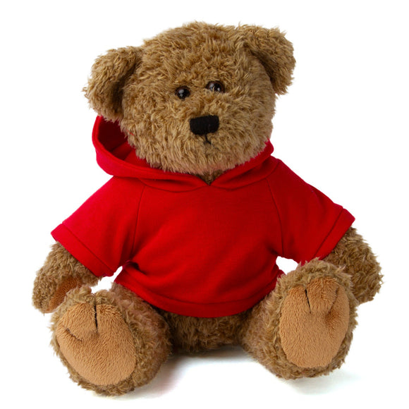 Oatmeal Bear with Hoodie 12"