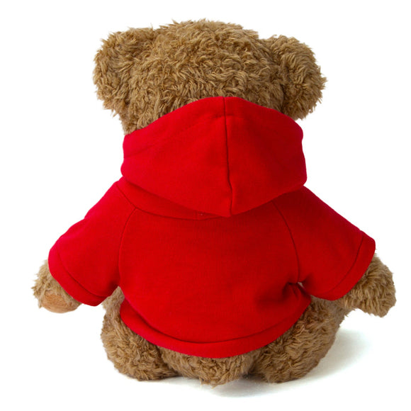 Oatmeal Bear with Hoodie 12"