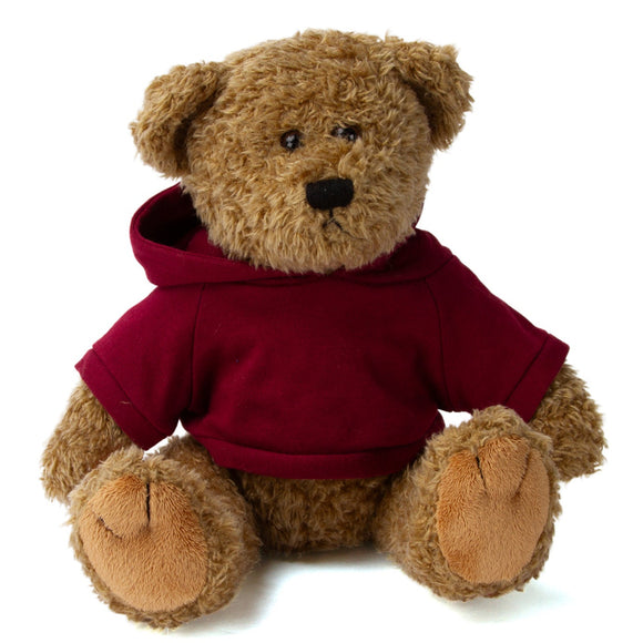Oatmeal Bear with Hoodie 12"