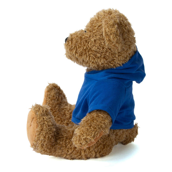 Oatmeal Bear with Hoodie 12"