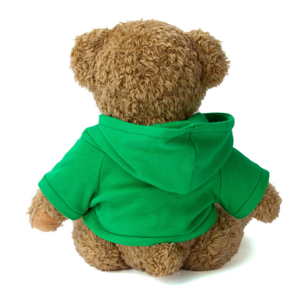 Oatmeal Bear with Hoodie 12"
