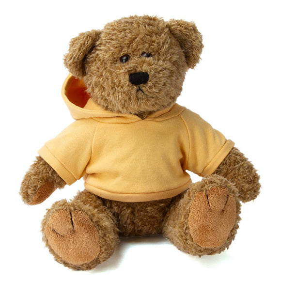 Oatmeal Bear with Hoodie 12"