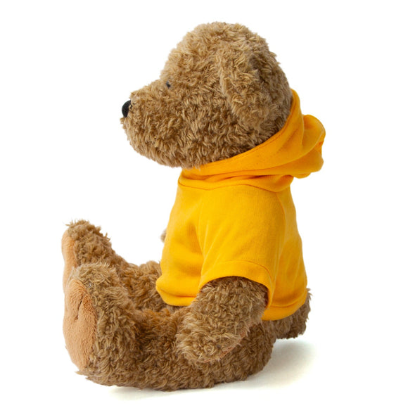 Oatmeal Bear with Hoodie 12"