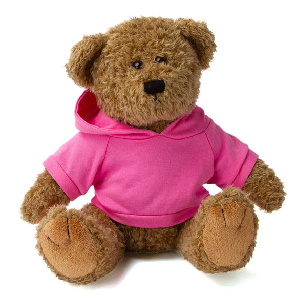 Oatmeal Bear with Hoodie 12"
