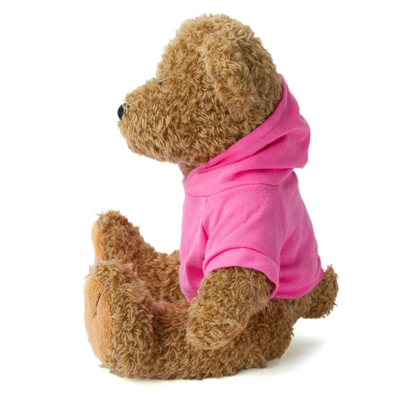 Oatmeal Bear with Hoodie 12"