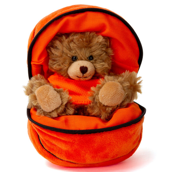 Zip Up Basketball Bear - plush stuffed animal from Plushland